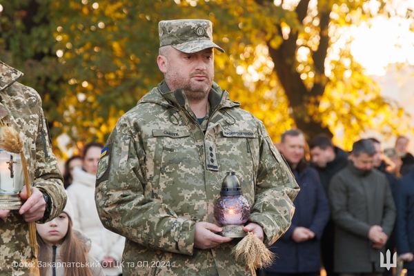 Полковник Андрій Савчук. Фото з фейсбук-сторінки Закарпатського ОТЦК та СП