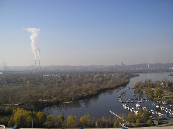 Краєвид на затоку Берковщина у 2006 році
