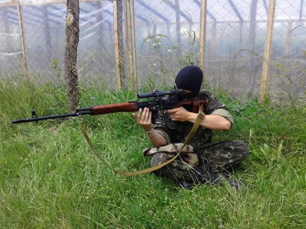 Боец Владимир батальона &laquo;Прикарпатье&raquo; сейчас тренируется на полигоне Ровно
