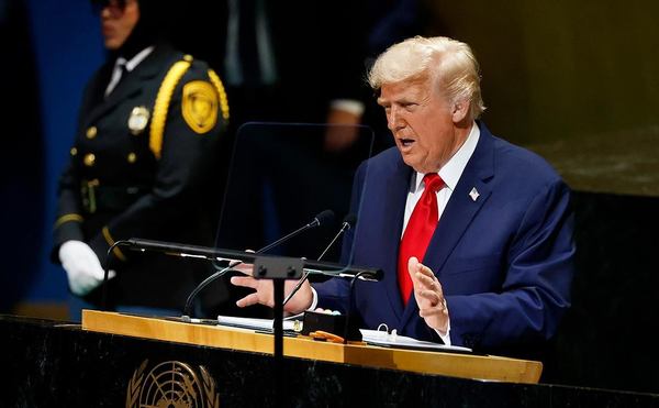 Виступ Дональда Трампа в ООН у вересні 2025 року